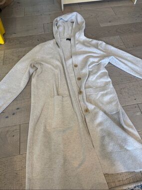 Banana republic Hooded Long Cardigan Jacket